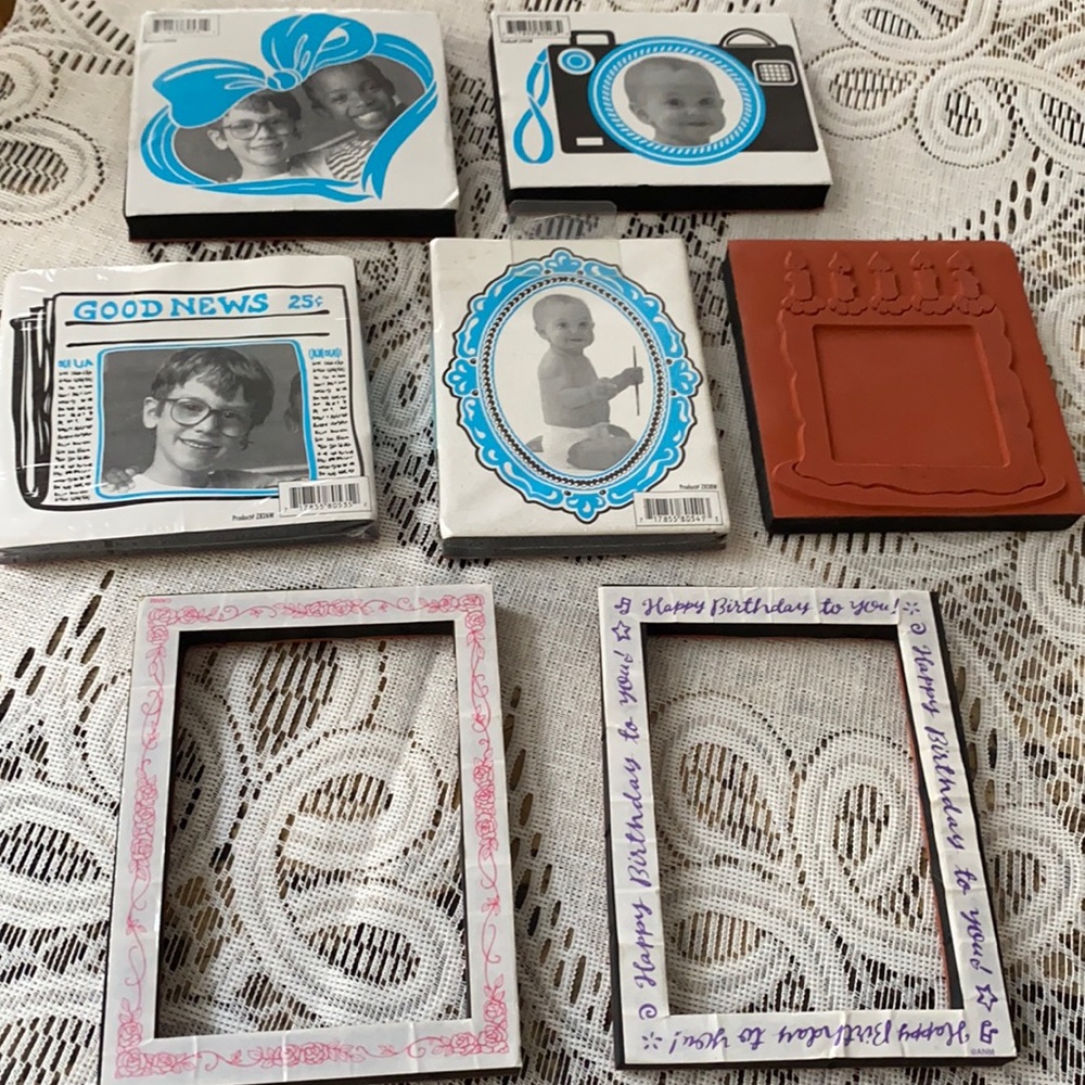 Rubber Stamps Memory Frames